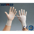 Disposable sterile latex surgical gloves